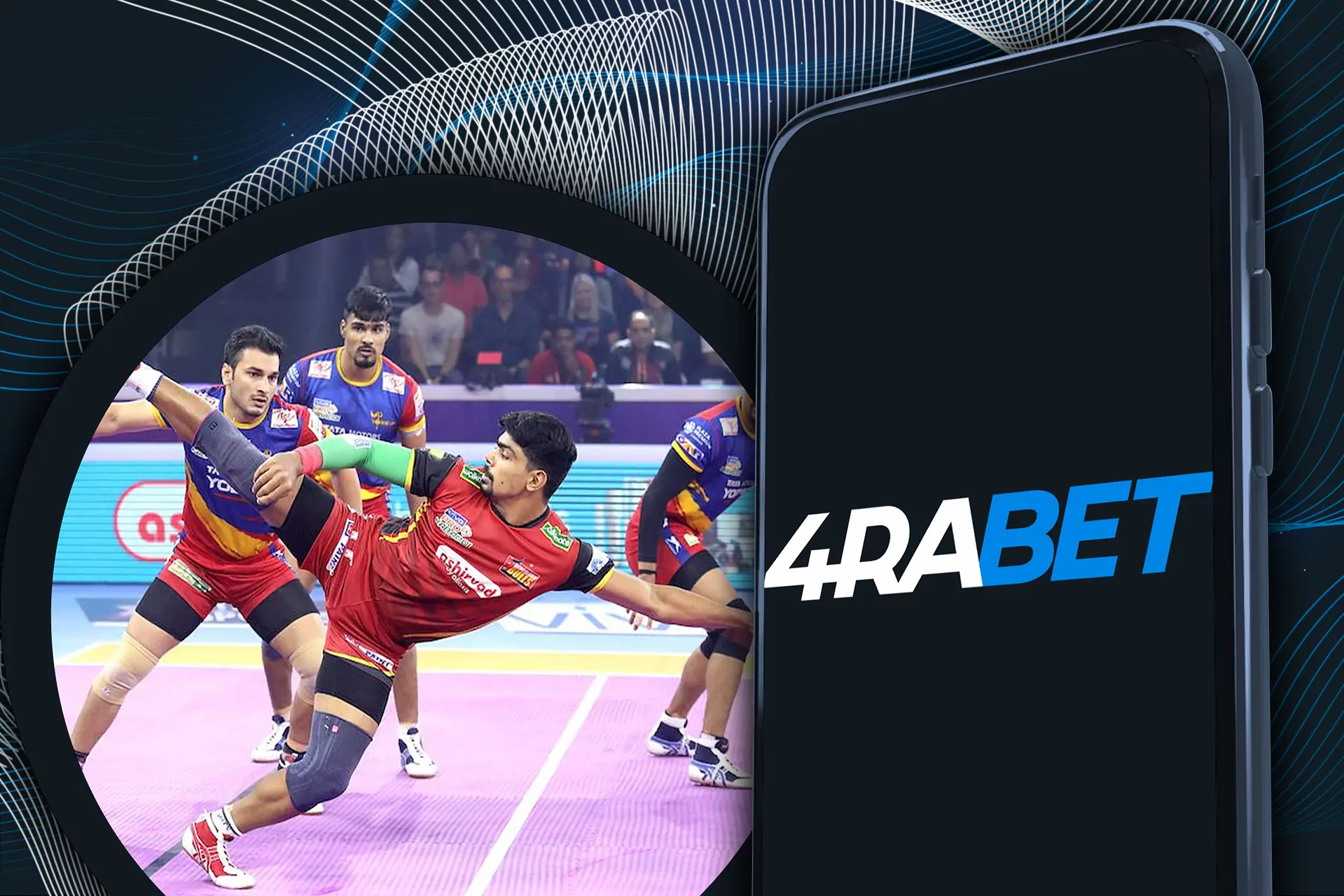 Also in the kabaddi app available on kabaddi line and live betting.