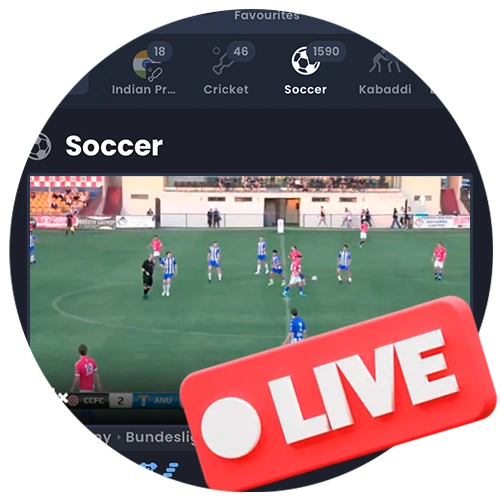 Place your bets and watch the match on the 4Rabet app.