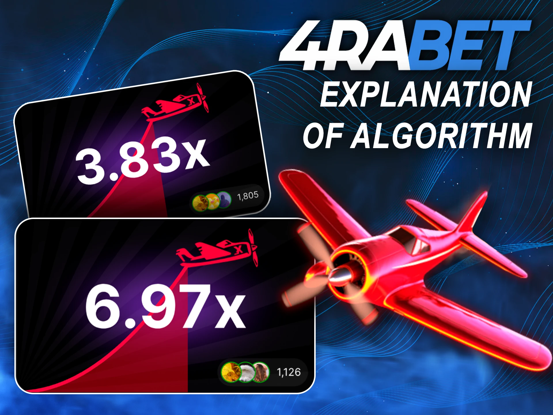 In 4Rabet, the Aviator game is powered by a built-in algorithm.