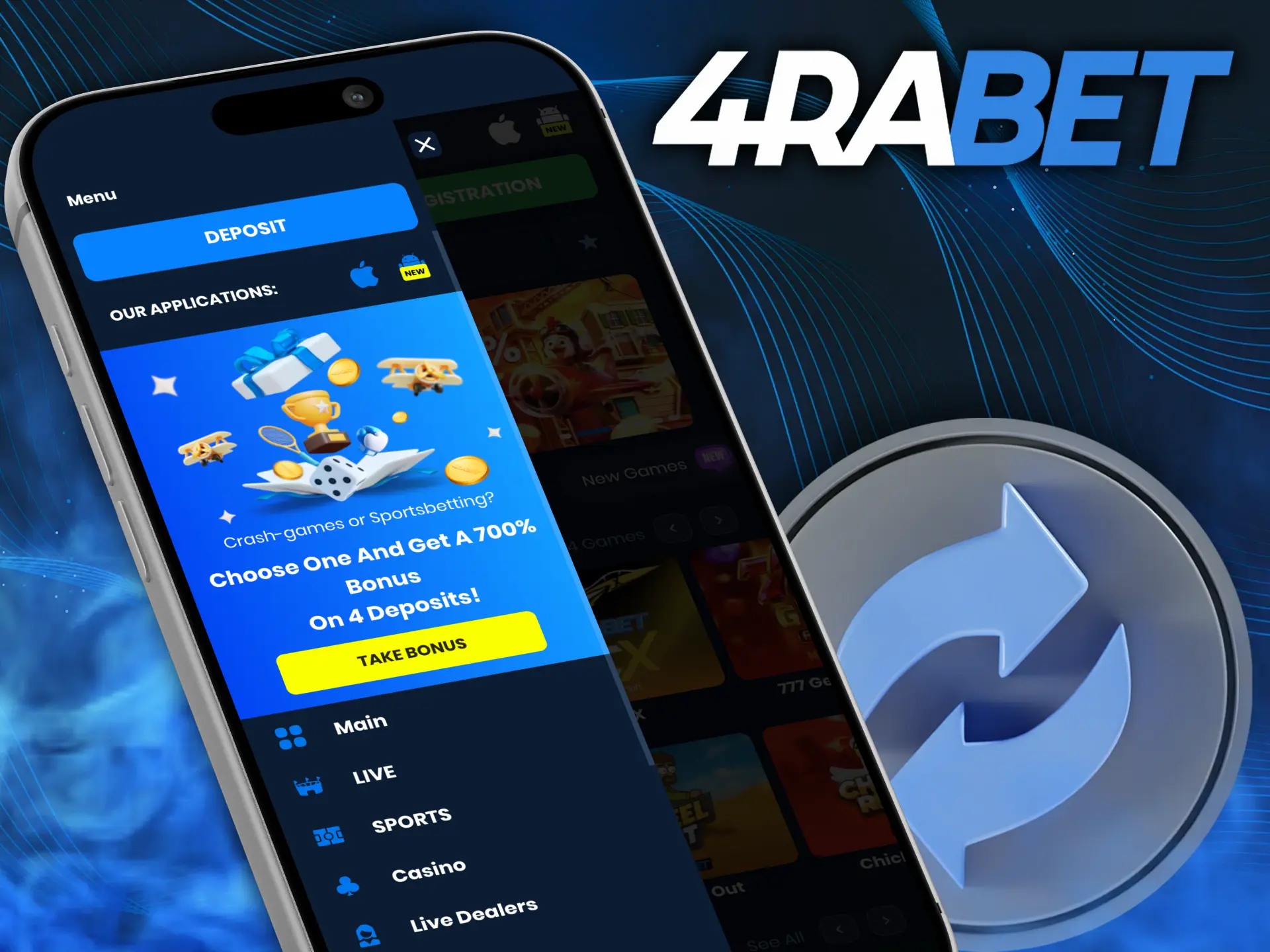 Use the latest version of 4Rabet app for stable performance.